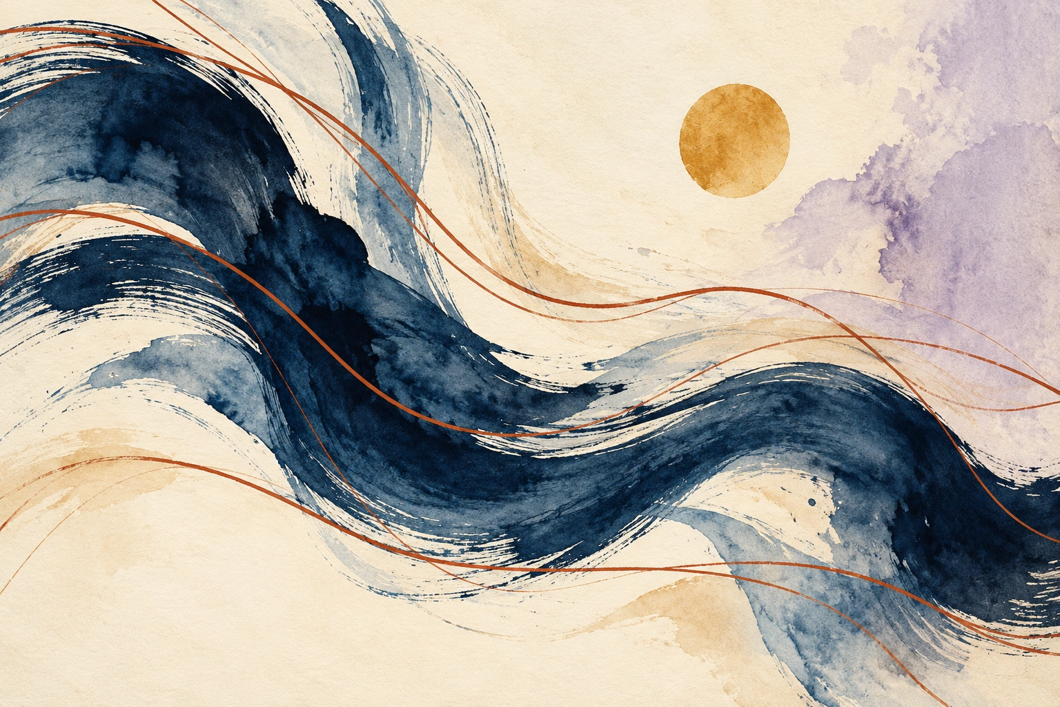 Seeing the world as waves.
